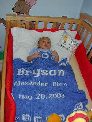 Bryson et sa couverture personnelle